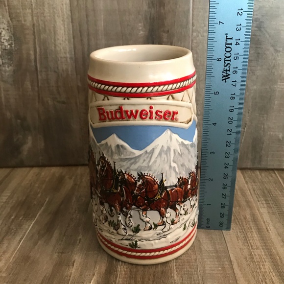 Vintage Budweiser A Series Limited Edition Beer Stein / Mug - Picture 8 of 8